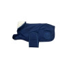 Abrigo para perro impermeable/polar Gorla Flags & Cup - Negro