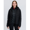 Chaqueta híbrida impermeable 3 en 1 Brooke LeMieux mujer - Negro