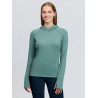 Sudadera técnica con capucha Heidi LeMieux - Aloe