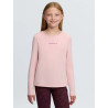 Camiseta técnica híbrida deportiva LeMieux Young Rider - Pétalo