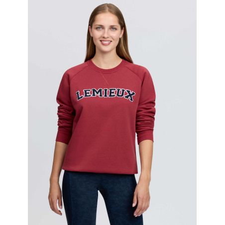 Sudadera LeMieux de cuello redondo estilo Varsity Vida para mujer