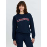 Sudadera LeMieux de cuello redondo estilo Varsity Vida para mujer - Marino