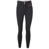 Pantalón de montar Diana con grip de silicona en las rodillas Mountain Horse mujer - Negro