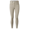 Pantalón de montar Diana con grip de silicona en las rodillas Mountain Horse mujer - Gris pardo