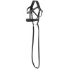 Pony Academy Brida anatómica para Hobby Horse - Negro