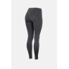 Estelle pantalón de equitación para mujer con grip total Horze - Gris oscuro