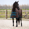 Manta exterior Imperial Riding Limited Fleece con cuello - Castaño