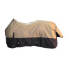 Manta exterior Imperial Riding Limited Fleece con cuello - Beige / gris