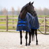 Manta de exterior Imperial Riding Limited 100 g con cuello - Marino