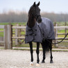 Manta de exterior Imperial Riding Limited 100 g con cuello - Gris