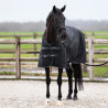 Manta de exterior Imperial Riding Limited 100 g con cuello - Negro
