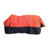 Manta de exterior Imperial Riding Limited Fleece sin cuello - Naranja / azul marino