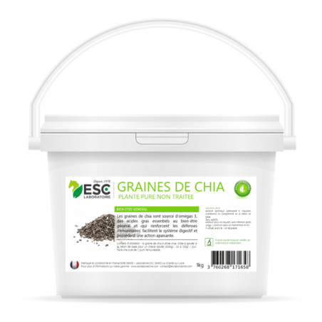 Semillas de chia ESC Laboratoire