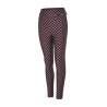 Pantalón de equitación pull-up F-Grip para niñas KLKrissy Kingsland niño - Vino de ciruela