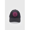 Gorra Cassidy Marino Navy / Rosa Pink Harcour - Negro / rosa