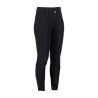 Pantalones de montar Montalcino- c. full silicona HKM mujer - Negro