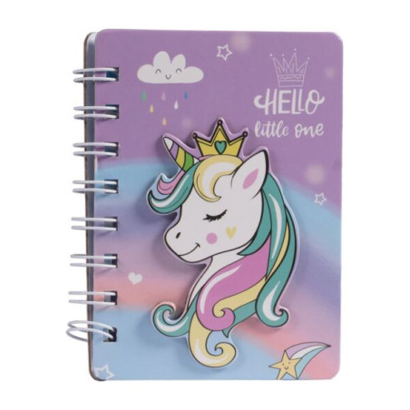 Cuaderno mini Unicorn- HKM