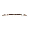 Filete oliva Flex de doble articulación medio 18 mm 14,5 cm - Blanco