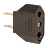 Toma convector US - Negro