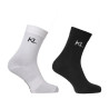 Pack de dos pares de calcetines media caña KLLindsey Kingsland - Colores a juego