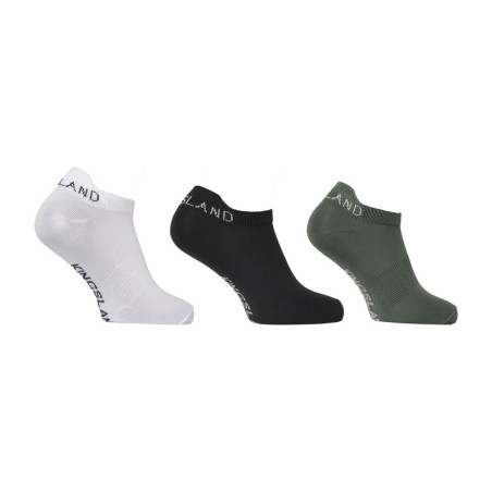 Lote de tres pares de calcetines tobilleros KLLindsey Kingsland