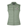 Chaleco híbrido sin mangas para mujer KLLucy Kingsland - Verde escarabajo
