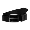 Cinturón de cuero unisex clásico Kingsland - Negro