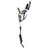 Pony Academy Cabestro y cuerda de guía para Hobby Horse - Negro