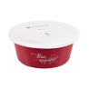 Comedero con tapa Waldhausen - Rojo cereza