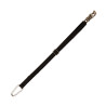 Línea de remolque y sujeción cruzada desmontable con mosquetón antipánico negro 120 - Negro