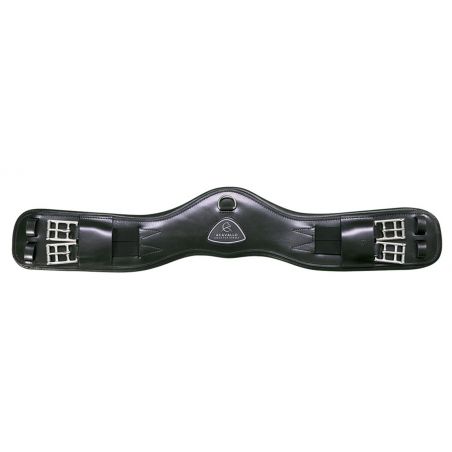 Cincha corta anatomica Acavallo cuero