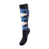 Calcetines Acavallo Algodón con Diamante - Azul oscuro / azul / strass gris