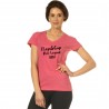 Camiseta para mujer Rafaela Flags & Cup - Fucsia