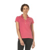 Polo para mujer rosa Flags & Cup - Fucsia