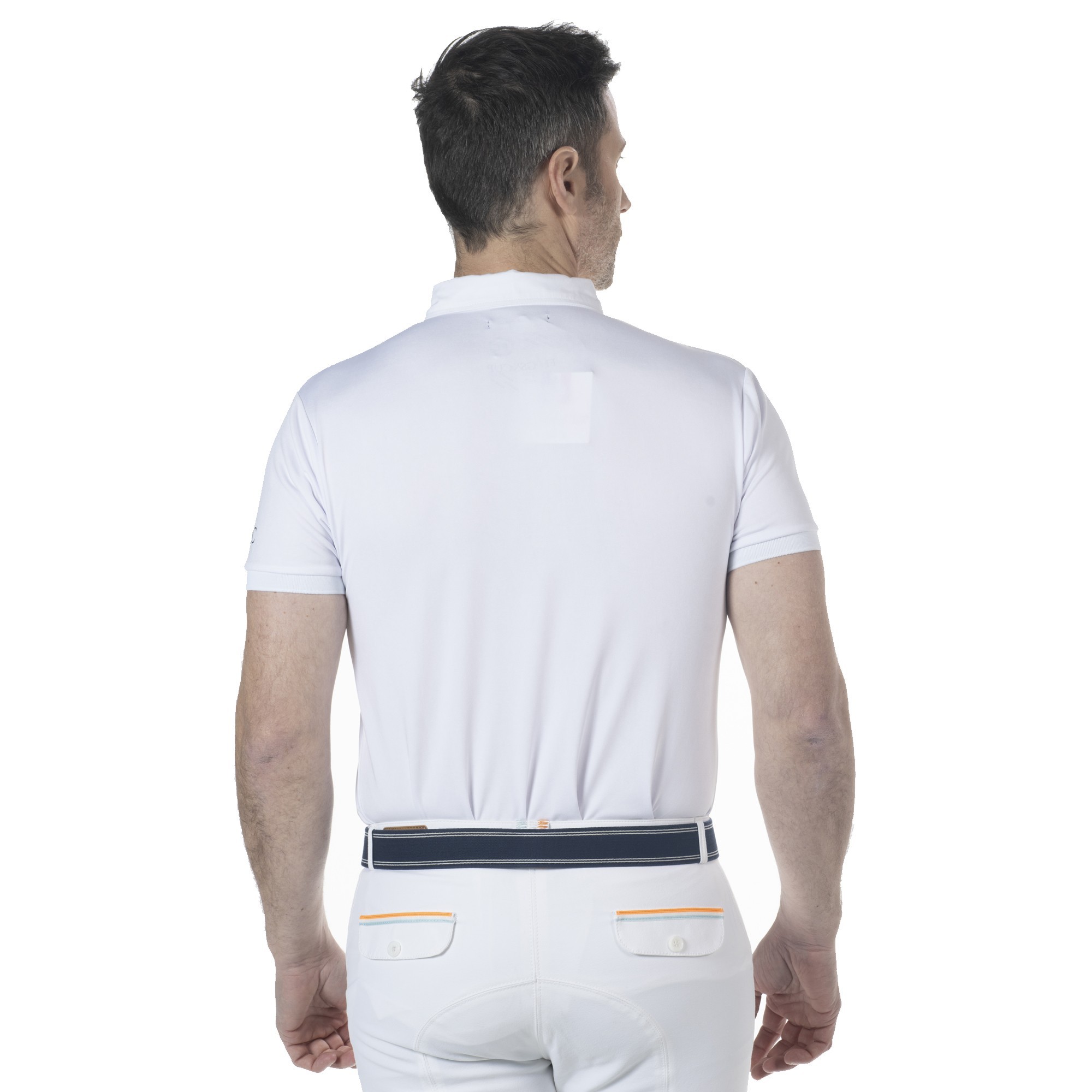 Polo niños Comodoro Flags & Cup Blanco