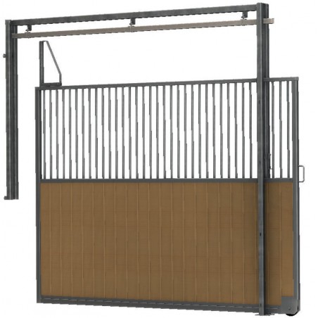 Caja de separación corredera vallada y base de madera 3 m La Gée
