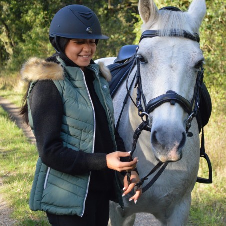 Chaleco acolchado sin mangas Flags & Cup Kiana