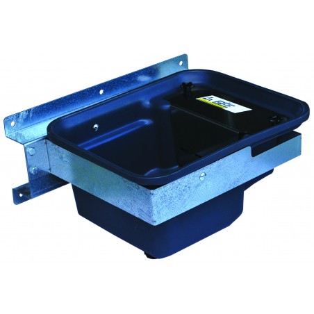 Bebedero individual Polybac 30 M con borde de cordón y soporte de montaje La Gée