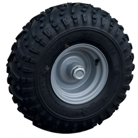 Rueda hinchable izquierda para remolque Quad La Gée