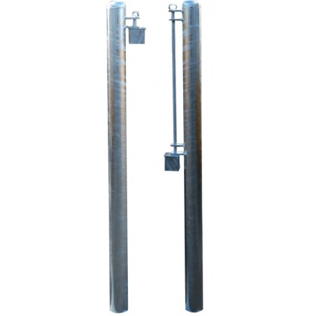 Postes con sistema de fijación y antirrobo La Gée