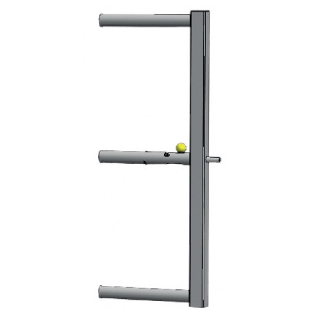 Panel frontal extraíble con pestillo automático para puerta estable La Gée