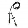 Riendas con Mosquetones Kerry Horze - Negro
