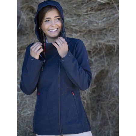 Chaqueta Softshell Equithème Lila