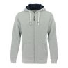 Sudadera con cremallera Equithème Nicolas - Gris