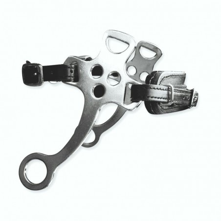 Hackamore Metalab de acero cromado