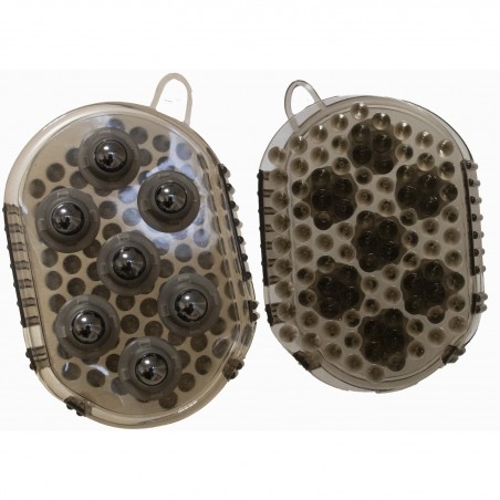 Peine de curry bolas de masaje T de T