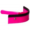 Cuchillo térmico de pvc curvo con goma Imperial Riding - Rosa