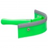 Cuchillo térmico de pvc curvo con goma Imperial Riding - Neón verde