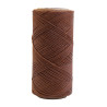 Hilo trenzado encerado para trenzado de equitación imperial - Castaño