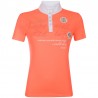 Camisa de competición Imperial Riding Diadeem - Neón coral